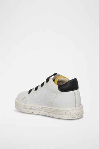 Sneakers in pelle - Bianco e nero
