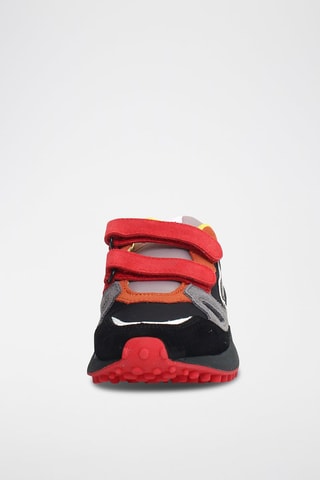 Sneakers in pelle scamosciata - Nero