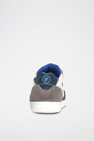 Sneakers in pelle Klip - Bianco e grigio