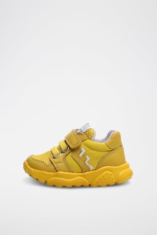 Sneakers in pelle di vitello - Giallo