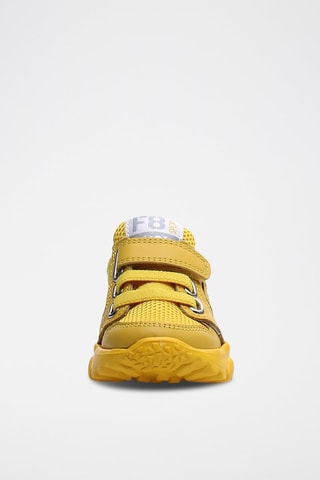 Sneakers in pelle di vitello - Giallo