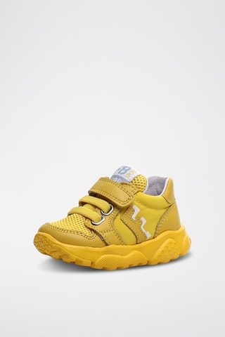 Sneakers in pelle di vitello - Giallo