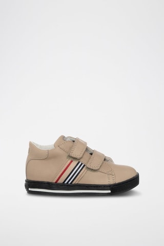 Sneakers in pelle - Marrone