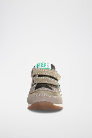 Sneakers in pelle New Ferdi - Beige e blu