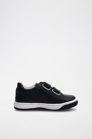 Sneakers in pelle - Nero e bianco