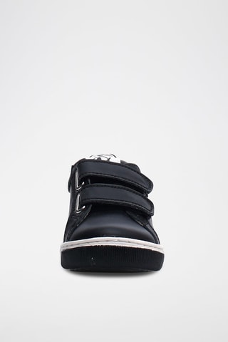 Sneakers in pelle - Nero e bianco