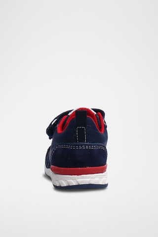 Sneakers in pelle scamosciata Hack - Rosso e blu