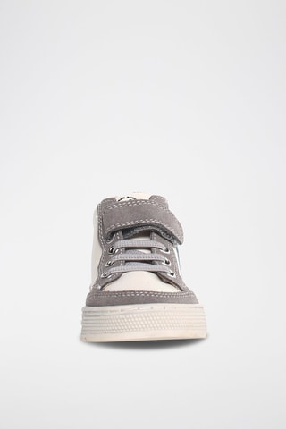 Sneakers in pelle Penshaw - Bianco, blu e grigio