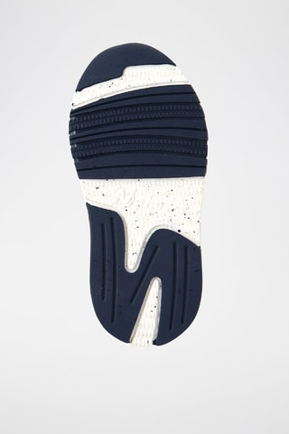 Baskets en cuir Jesko - Blanc, rouge, bleu et vert