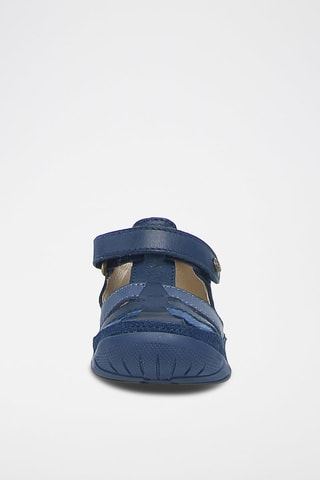 Sandali in pelle - Blu