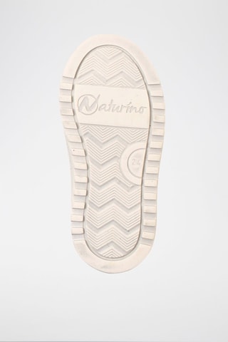 Sneakers alte in pelle Penshaw - Bianco e rosa