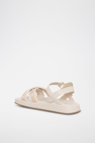 Sandali platform - Dorato