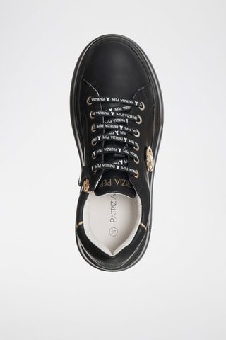 Sneakers in pelle - Nero