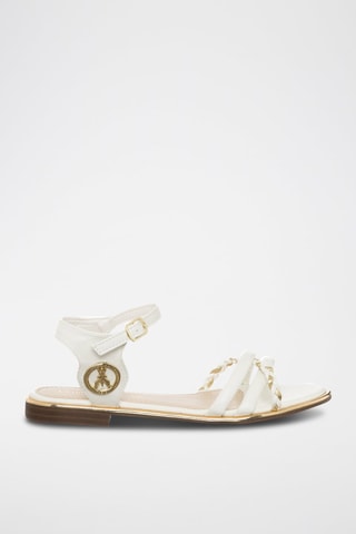 Sandali - Bianco e dorato