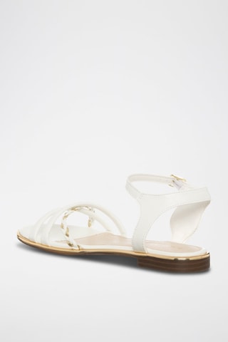Sandali - Bianco e dorato