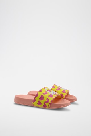 Ciabatte slider - Giallo