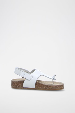 Sandali in pelle - Bianco