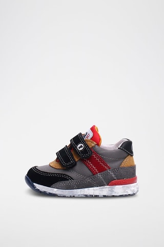 Sneakers in pelle scamosciata - Grigio