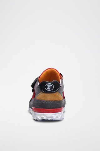 Sneakers in pelle scamosciata - Grigio