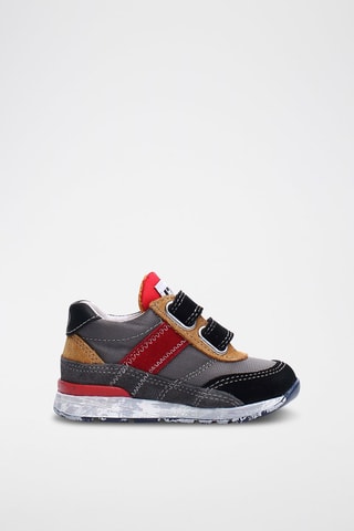 Sneakers in pelle scamosciata - Grigio