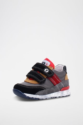 Sneakers in pelle scamosciata - Grigio