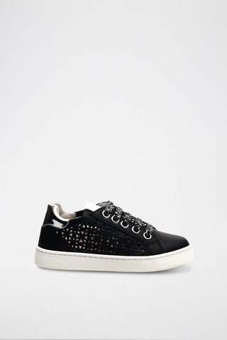 Sneakers in pelle - Nero