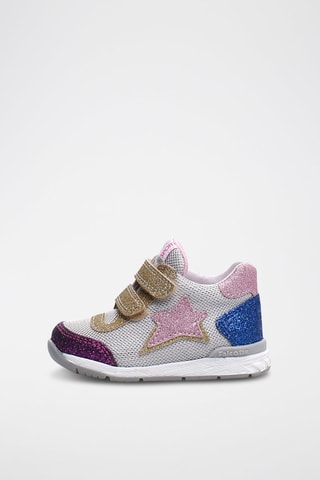 Sneakers in pelle - Argentato