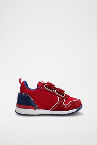 Sneakers in pelle di vitello - Rosso