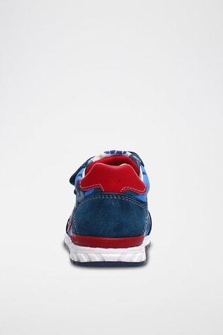 Sneakers in pelle - Blu
