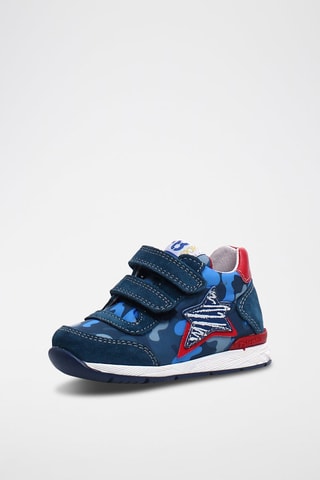 Sneakers in pelle - Blu
