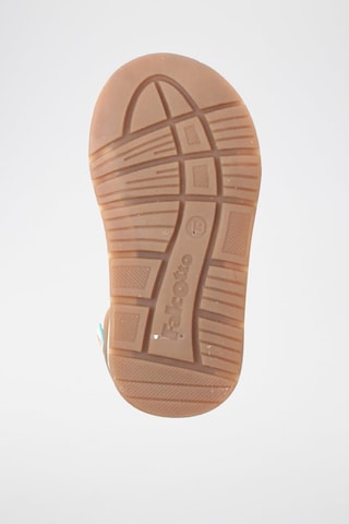 Sneakers in pelle New Ferdi - Bianco, blu, giallo e rosa