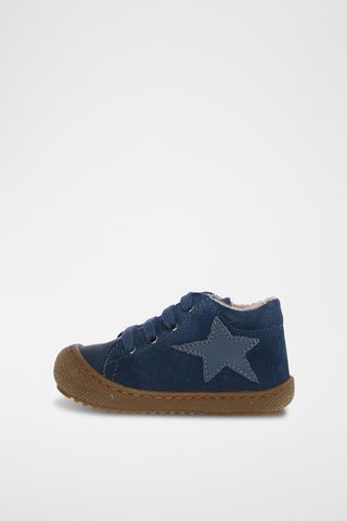 Sneakers in pelle - Blu