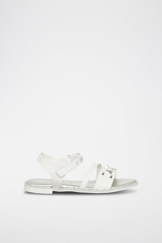 Sandali - Bianco e argentato