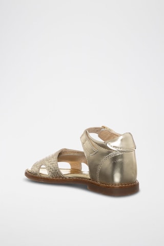 Sandali in pelle - Dorato