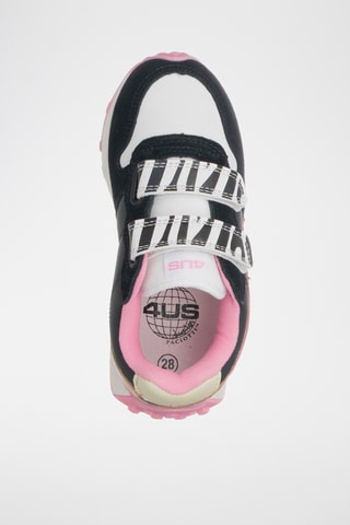 Sneakers in pelle - Nero