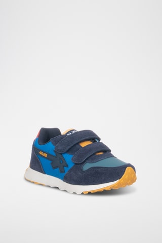 Sneakers in pelle - Blu