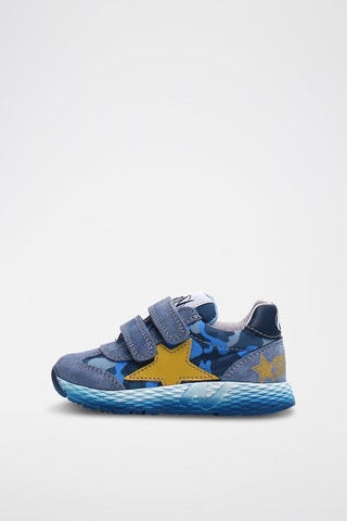 Sneakers in pelle di vitello - Blu