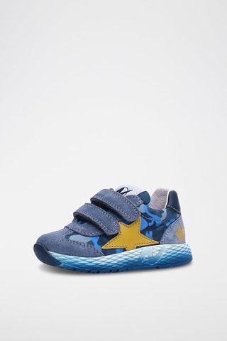 Sneakers in pelle di vitello - Blu