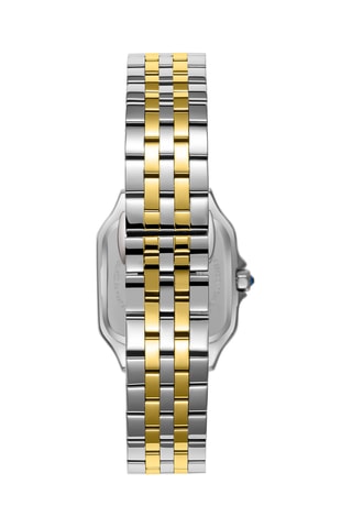 Reloj de cuarzo de acero - Plateado y dorado