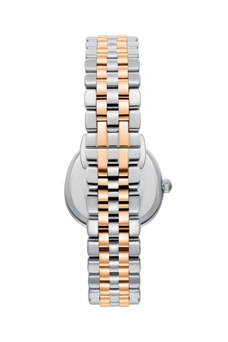 Reloj de cuarzo - Plateado y rosa dorado