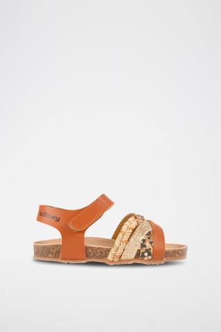 Sandali Rosso - Marrone