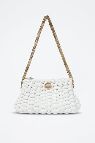 Leren Trendy Handtas - Wit