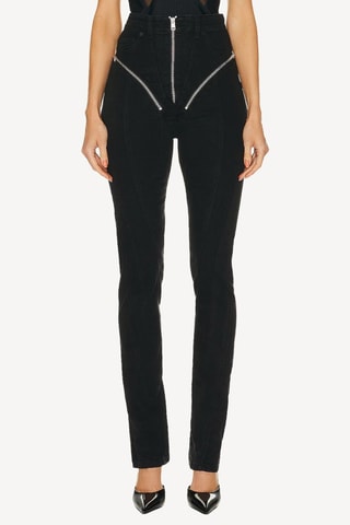 Broek Hoge Taille - Zwart