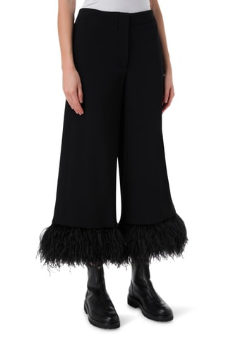 7/8 Broek - Zwart