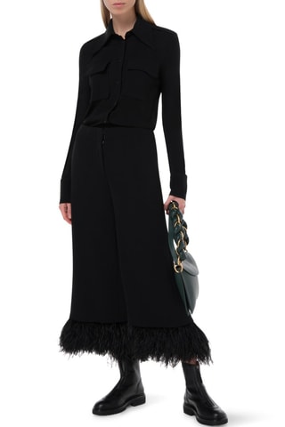 7/8 Broek - Zwart