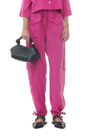 Broek - Fuchsia - Ganni