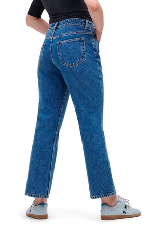 Biologisch Katoenen Jeans - Donkerblauw - Ganni