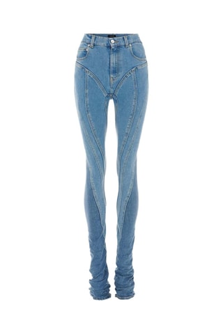 Jeans Hoge Taille - Blauw