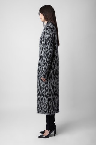 Wollen en Mohair Jas - Grijs