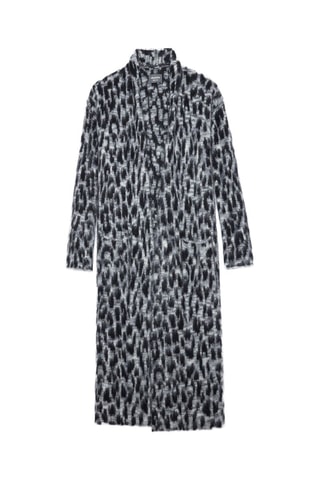Wollen en Mohair Jas - Grijs